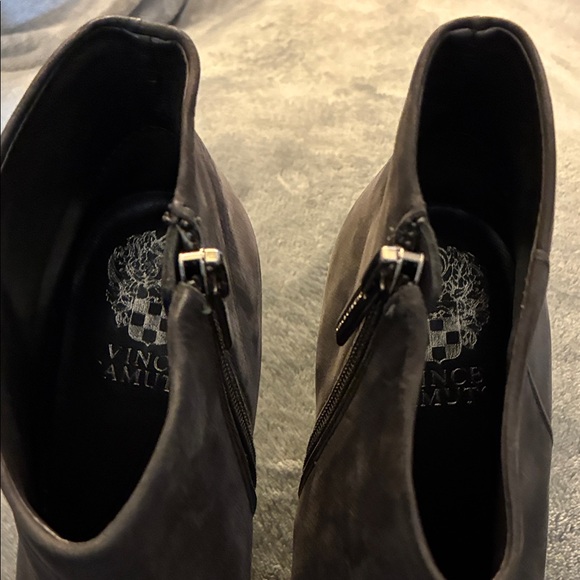 Vince Camuto Charcoal Ankle Booties - Picture 9 of 12